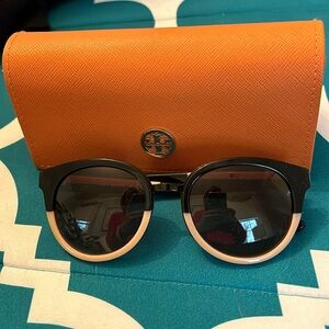 Tory Birch sunglasses and case